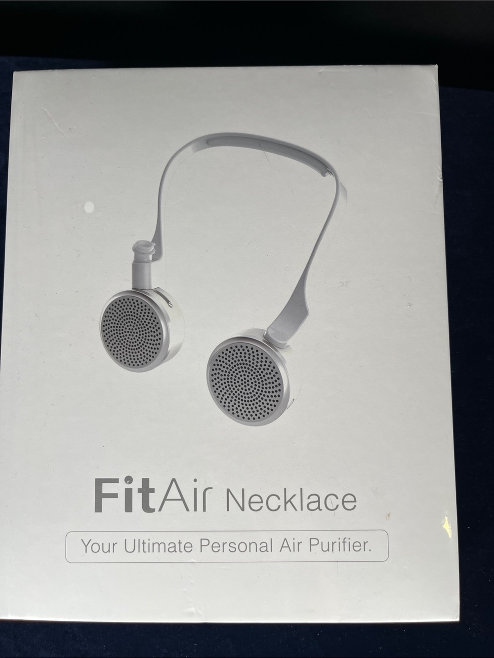 Necklace Personal Air Purifier - White NEW SEALED !